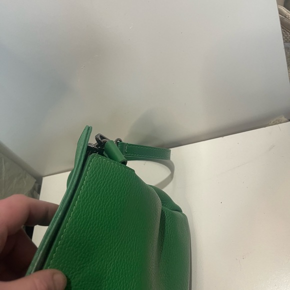 Green Italian Designer Purse (Viola Castellani) - Picture 7 of 7